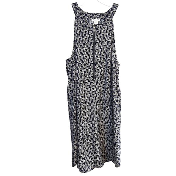 Splendid Women's Dress Small S Sleeveless Black White Zebra  Sun Misses Size 4 6 - Picture 1 of 5